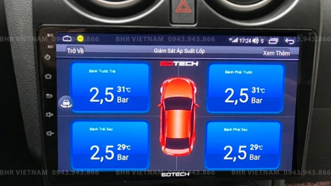 Màn hình DVD Android xe Nissan Qashqai 2006 - 2013 | Gotech GT6 New